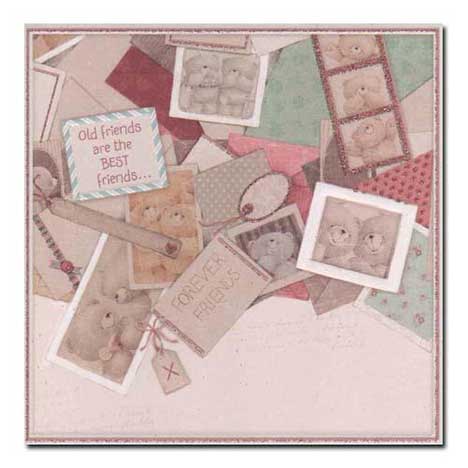 Old friends are the best friends Forever Friends Card